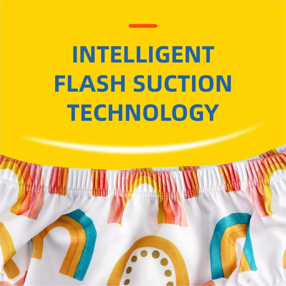 HappyFlute NEW Summer Use Kids Swim Pool Beach Swimming Pants Cover Waterproof Reusable Washable Cloth Baby Nappies