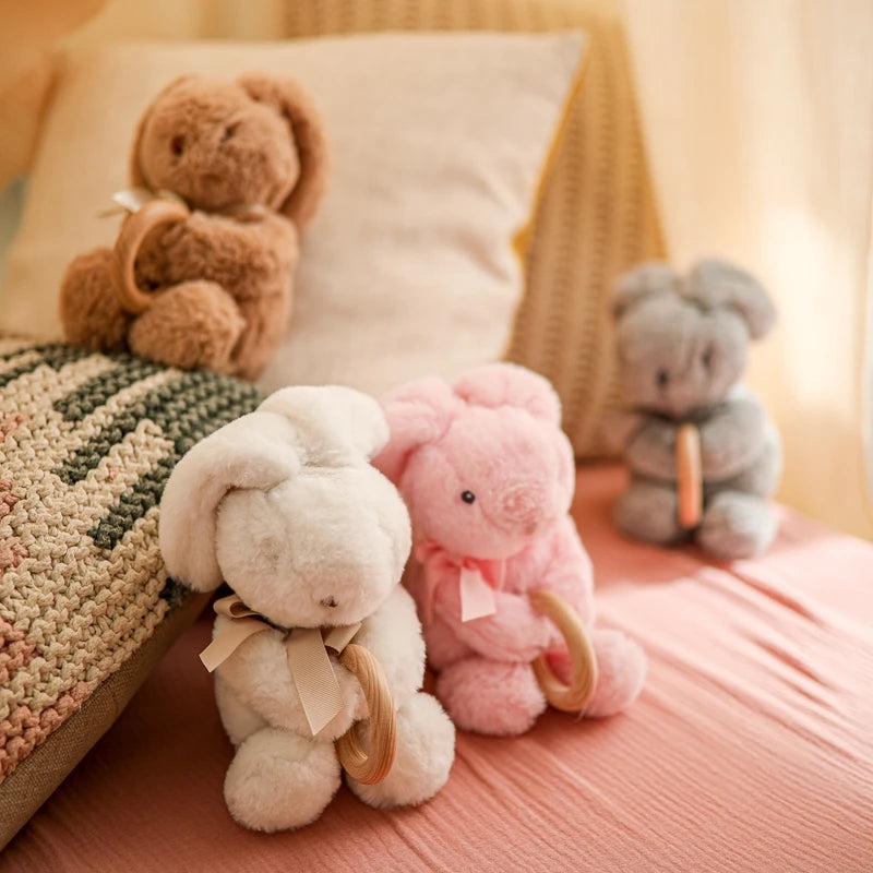 Plush Animals Soft Plush Toy Stuffed Kids Animal Rabbit Sleeping Cute Cartoon Stuffed Animal Dolls Children Birthday Gift