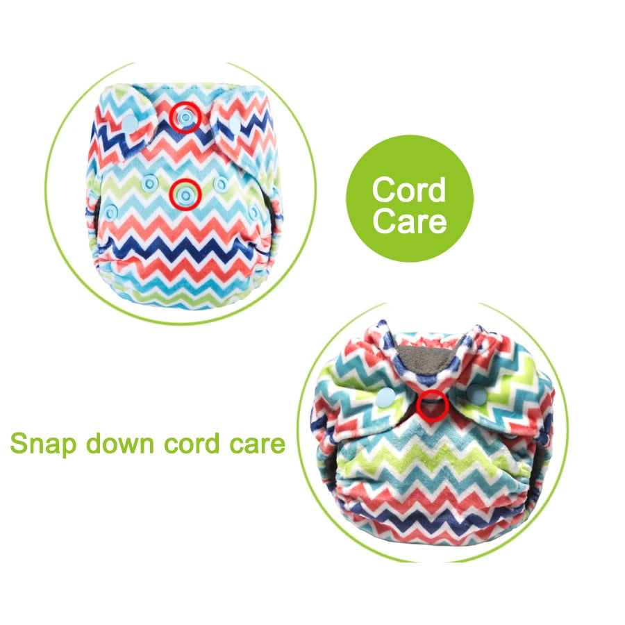 Thank U Mom Newborn Pocket Cloth Diaper NB Size Reusable Panties Washable Ecological Diapers for Baby 2-5KG