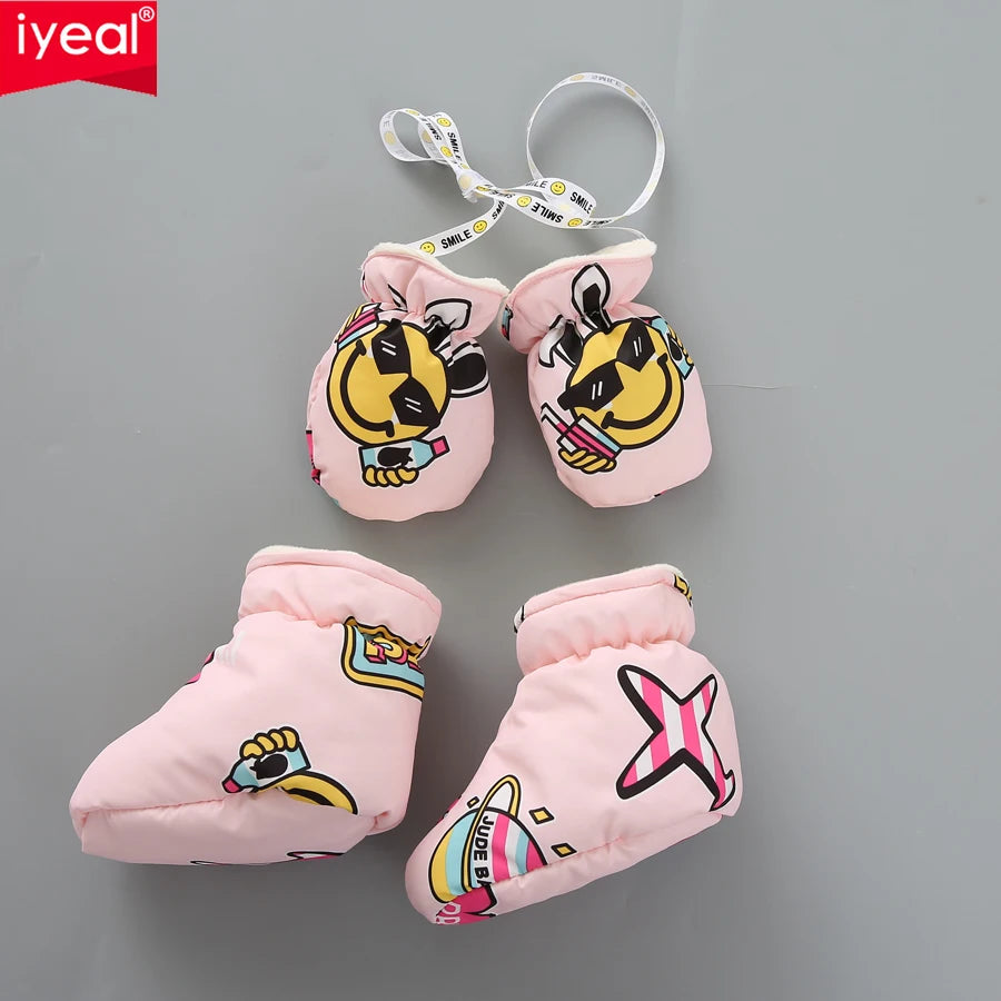 IYEAL NEWEST Warm Overalls Winter Children's Baby Duck Down Rompers Infant Boy Girl Thick Jumpsuit Baby Wear Kid Newborn Clothes