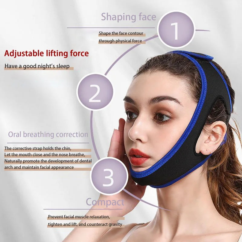 Anti-Snoring Chin Strap Belt