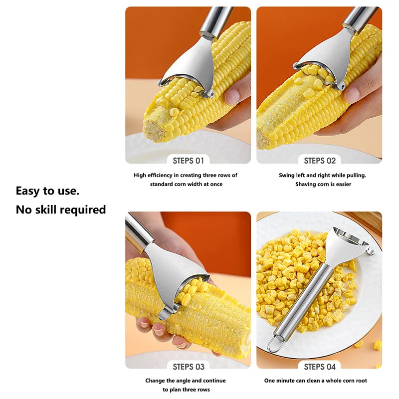 Stainless Steel Corn Planer Peeler
