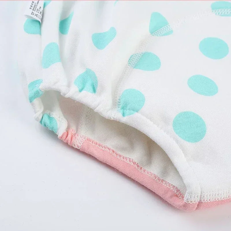 8PC Diapers Panties Baby Potty Training Pants Children's Cotton Urine-proof Underwear Abstain From Diaper Shorts