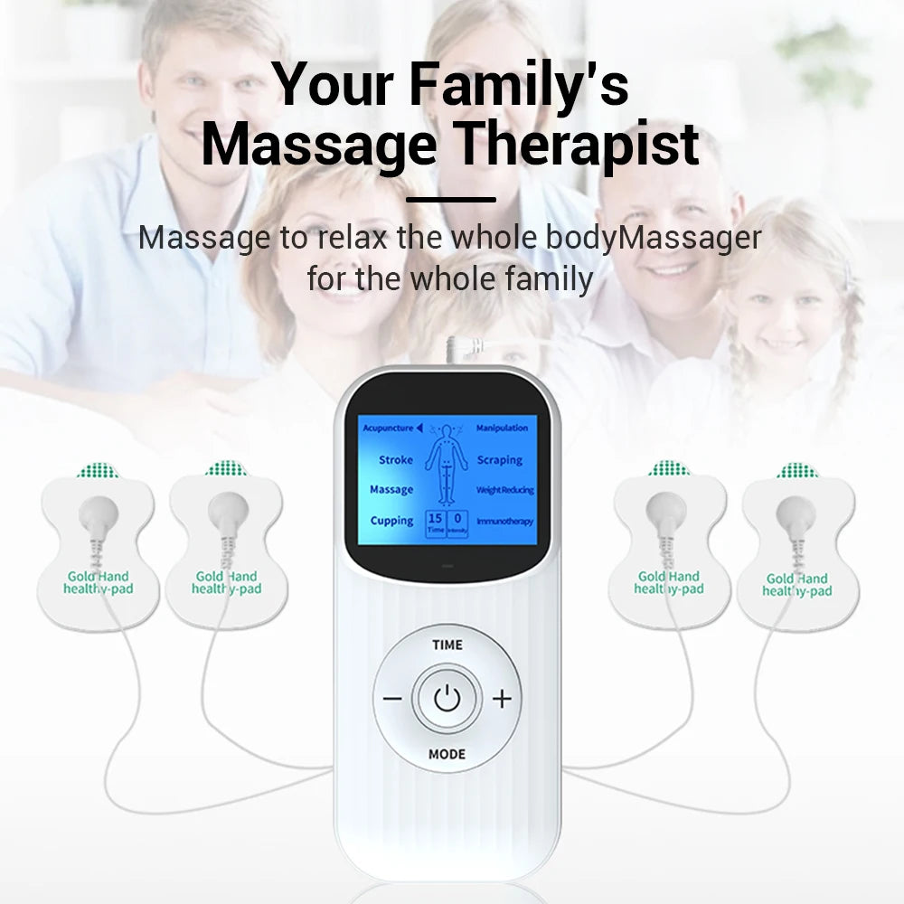 Massager Instrument Meridian Physiotherapy Shoulder Multifunctional Muscle Stimulation Device Type-C Charging Household Digital