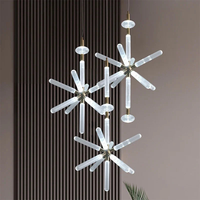 Nordic Strip Glass Pendant Lights