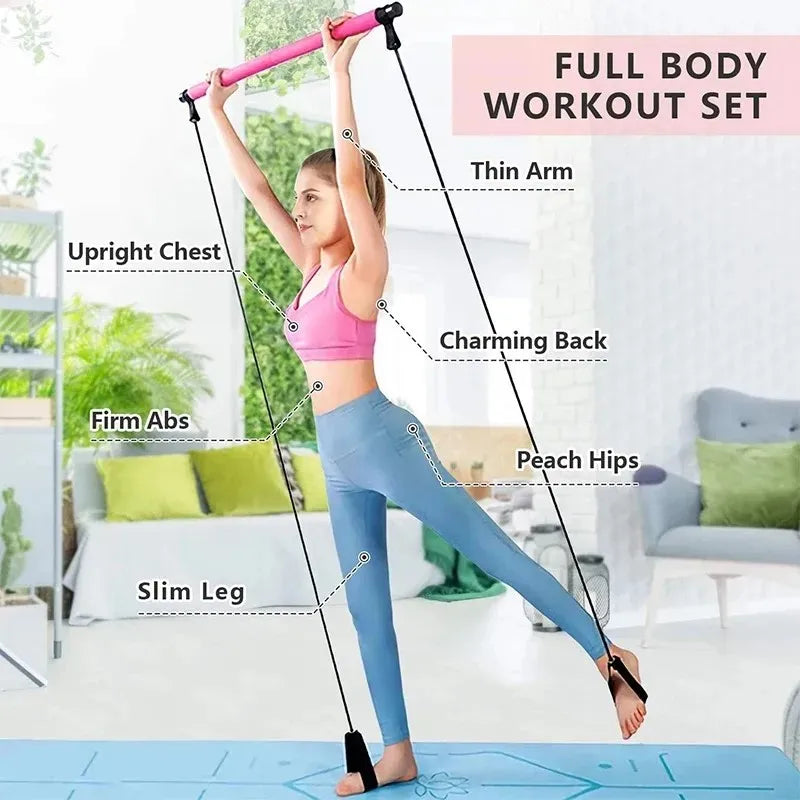 Pilates Resistance Barbell Kit