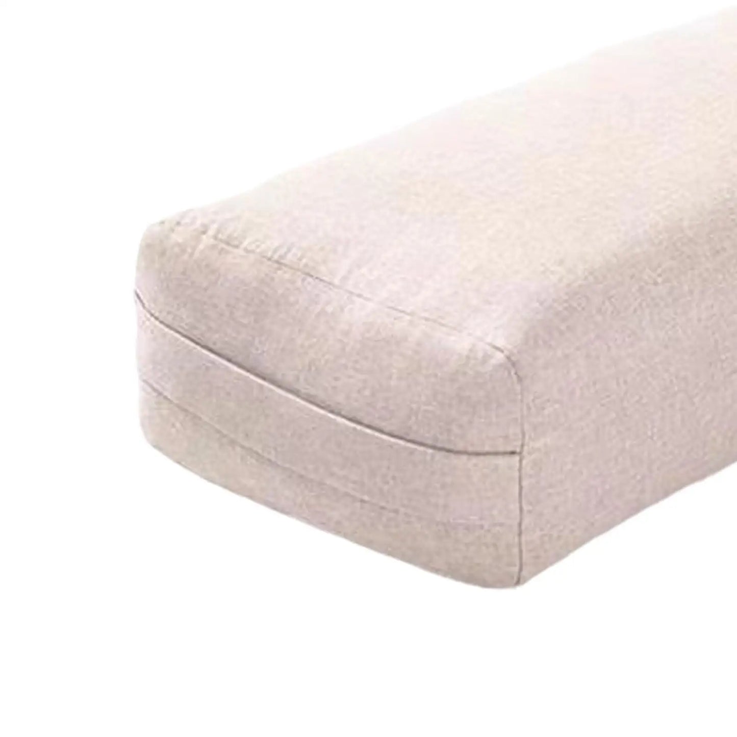 Yoga Bolster Pillow Support Pillow Meditation Pillow Portable with Carrying Handle Yin Yoga Comfort Cushion Prenatal Yoga Pillow