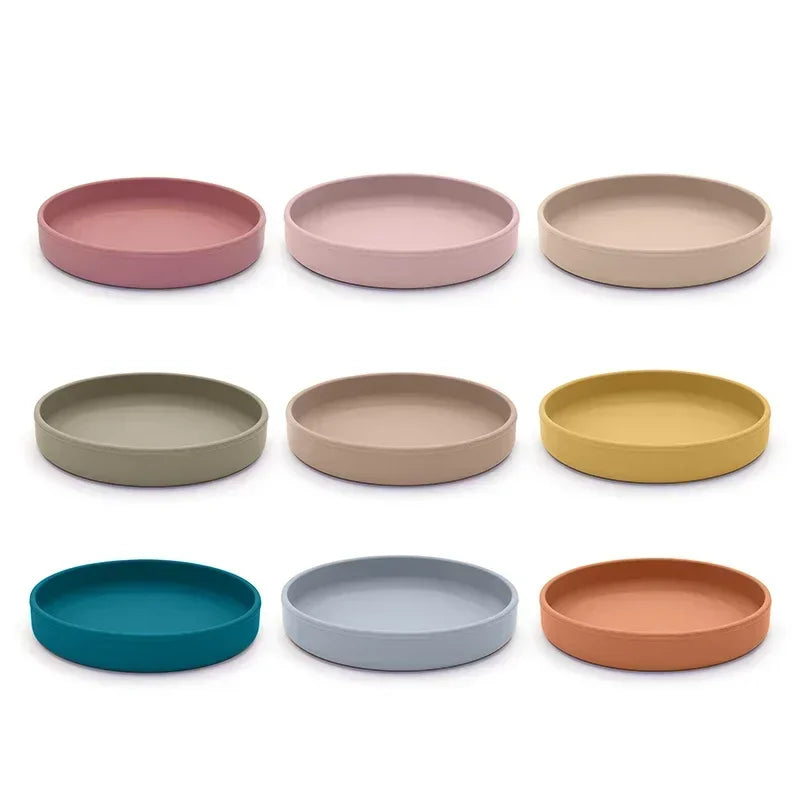 Baby Feeding Silicone Tableware Baby Products Safety Plate Children's Tableware
