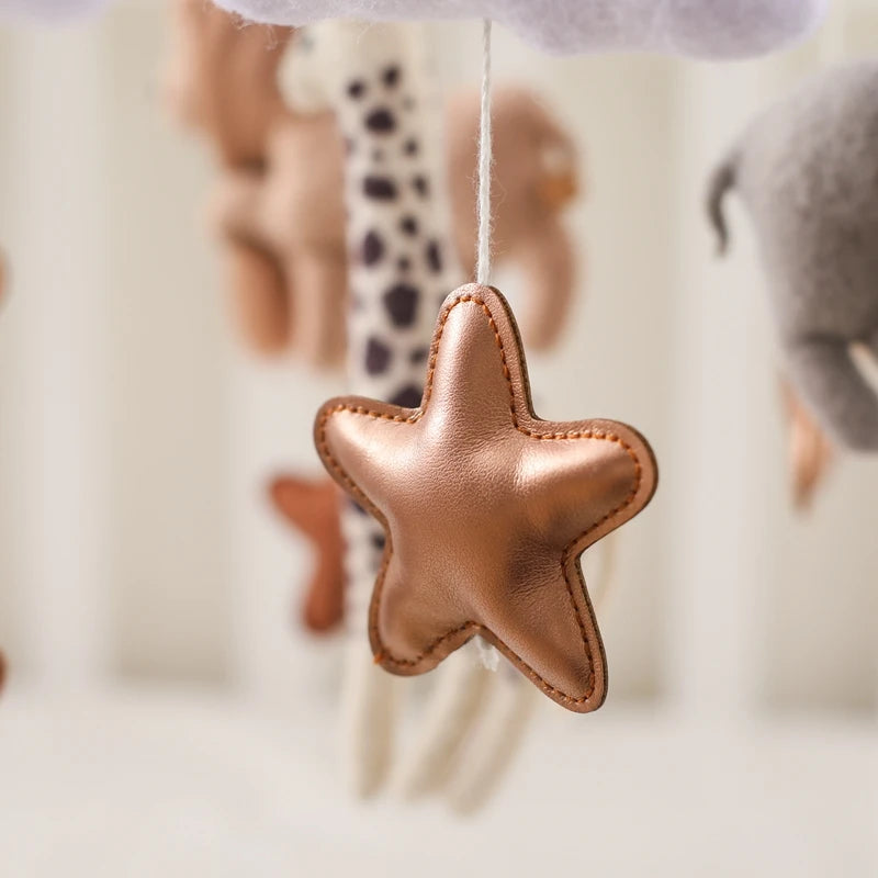 Wooden Baby Crib Mobile