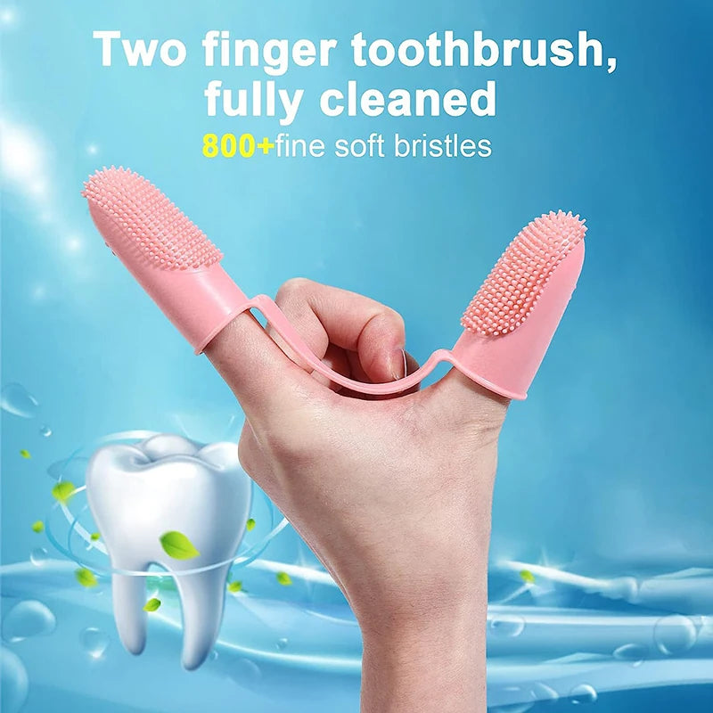 Silicone Pet Finger Toothbrush