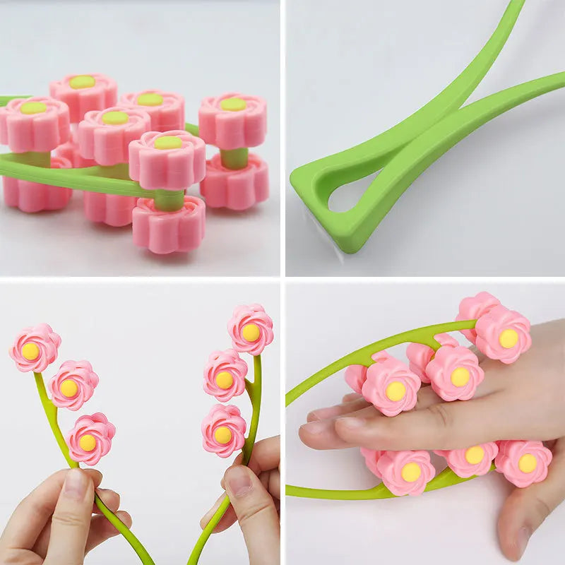 Flower Facial Massager Roller