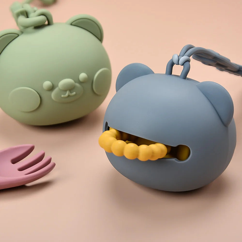 Baby Pacifier Holder BPA Free Food Grade Silicone Infant Portable Soother Container Box Nipple Storage Box Cases Accessories