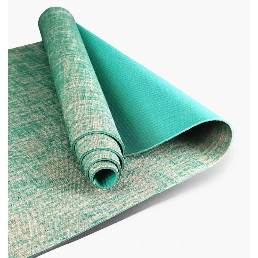 Factory Wholesale Slimming Exercise Yoga Mat Home Meditation Exercise Eco Organic Jute Yoga Mat