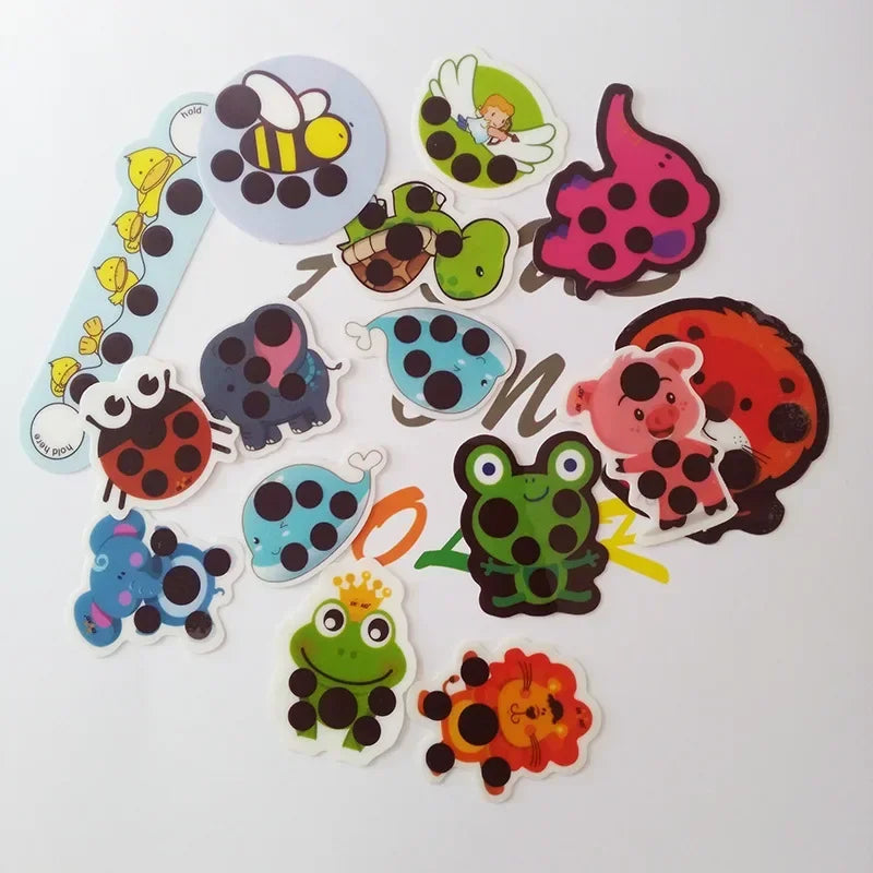 Cute Animal Fever Thermometer Stickers