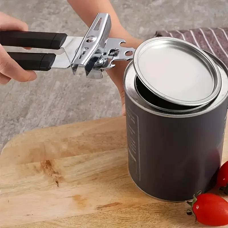 1 piece, powerful multi-purpose manual can and bottle opener stainless steel can opener ideal for home kitchen and restaurant us