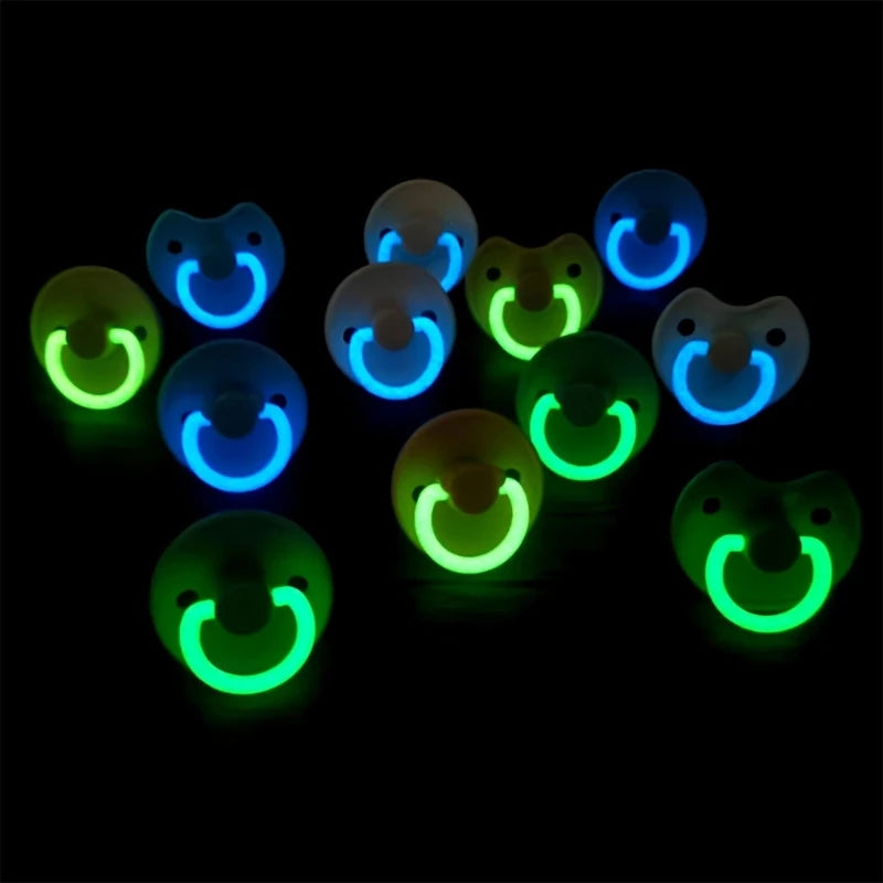 Luminous Pacifier Silicone Baby Nipple BPA Free Infant Baby Pacifier Grade Dummies Newborn Soother For Baby Gift