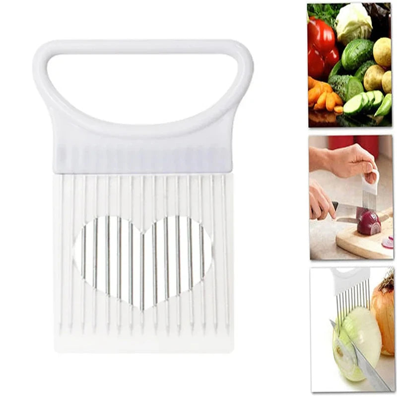 Stainless Steel Onion Holder Slicer