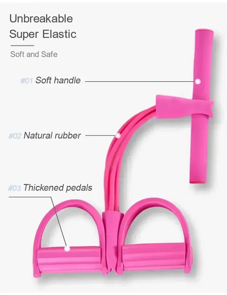 Elastic Fitness Bands Set