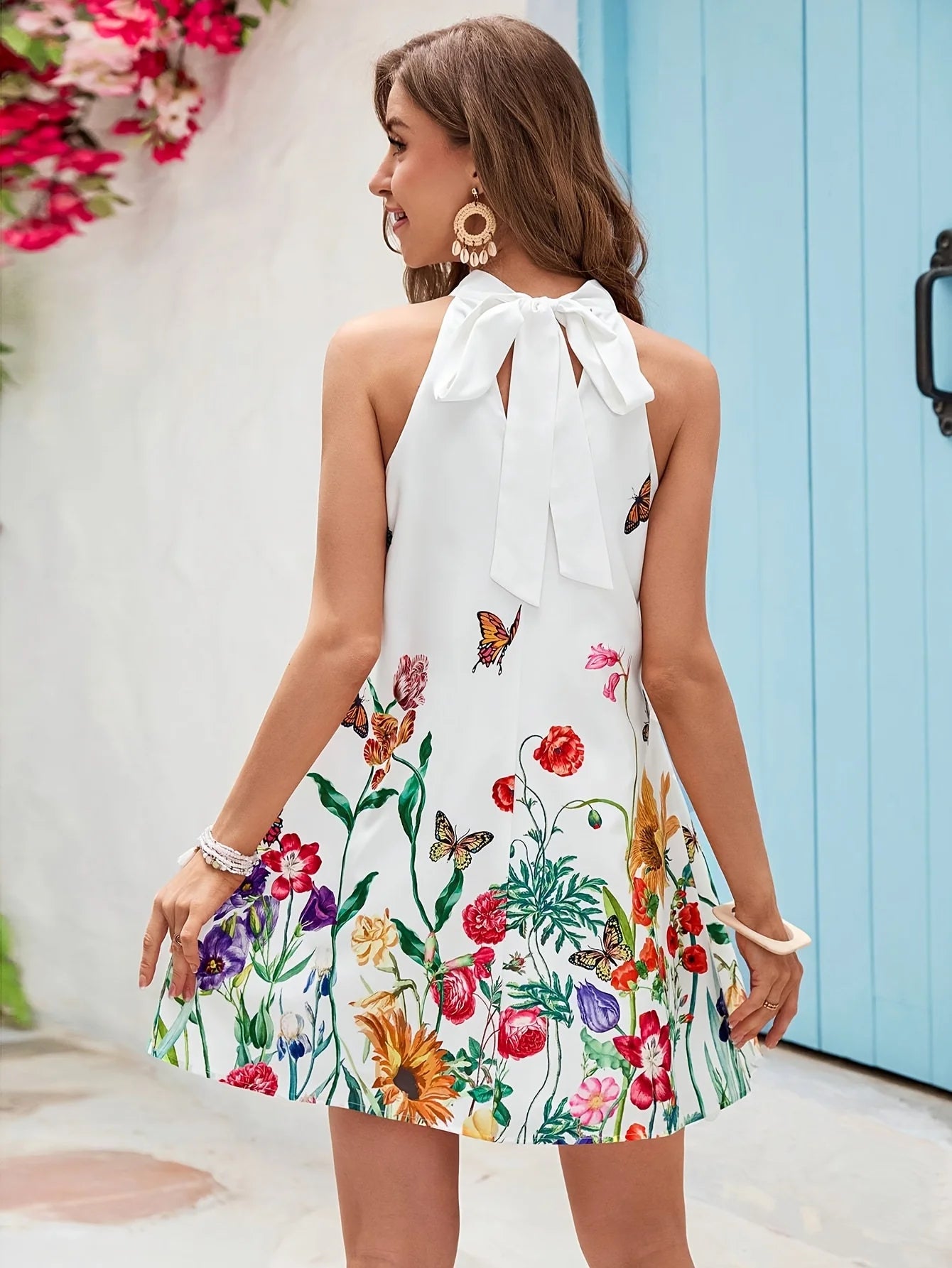 Holiday Style Sleeveless Dress