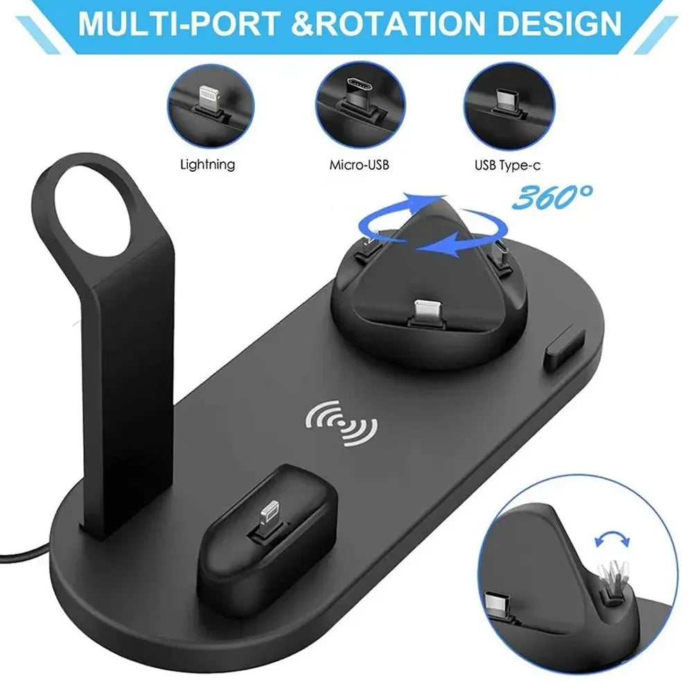 Wireless Charger Stand Pad For iPhone