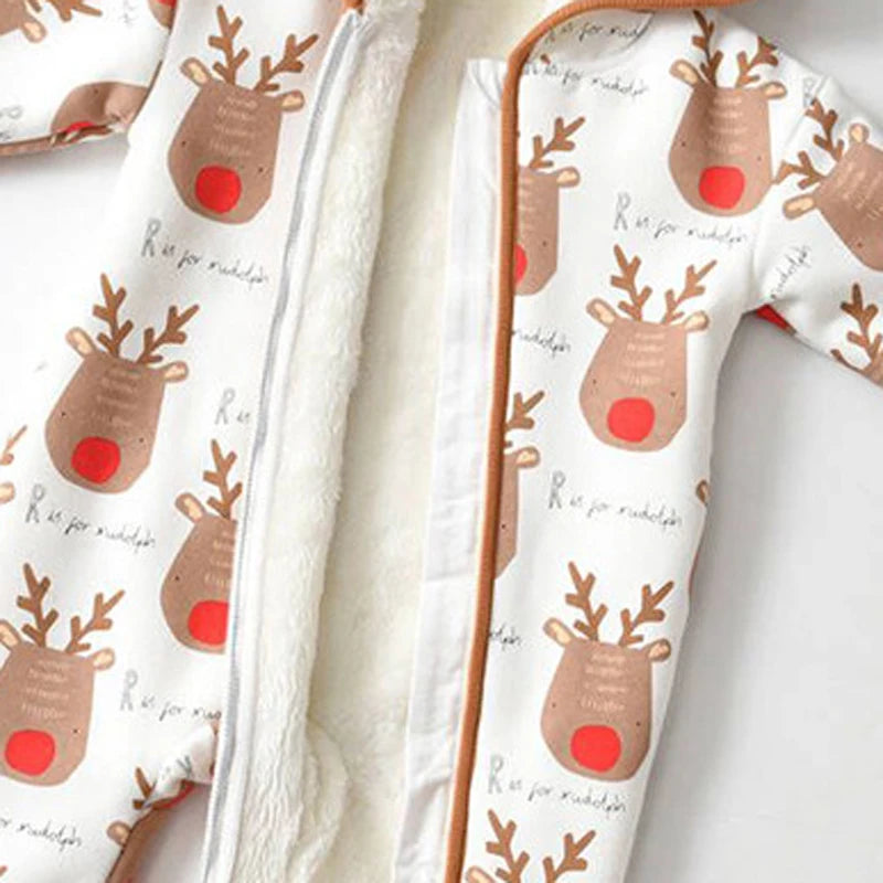 IYEAL Baby Snow Wear Newborn Snowsuit Boy Warm Cotton Girl Clothes Outfits Christmas New Year Winter Overalls for Kids Coat
