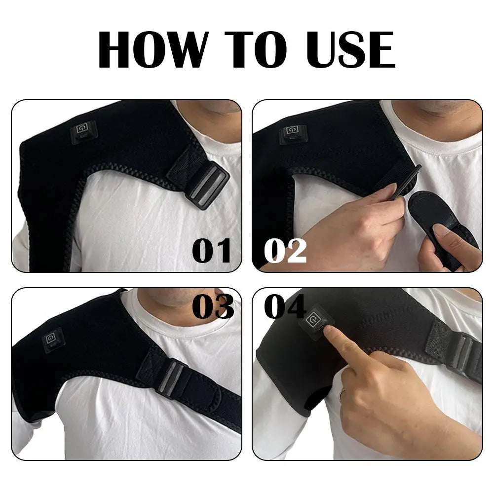 Heated Shoulder Brace Pad
