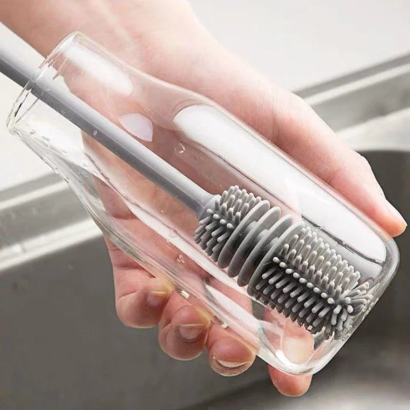 Silicone Milk Bottle Cleaning Brush