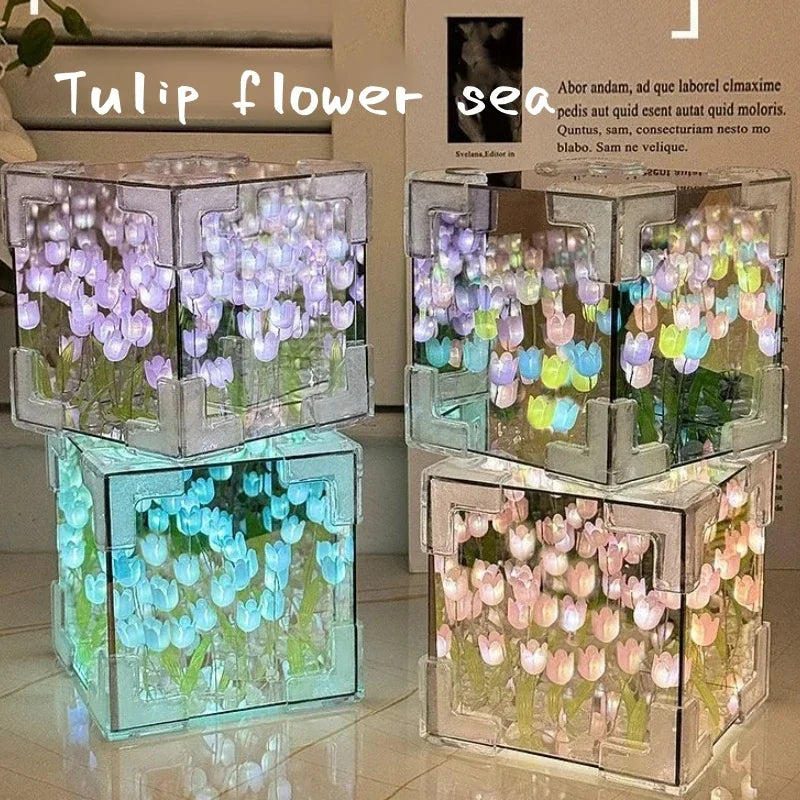 Handmade Tulip Night Lamp