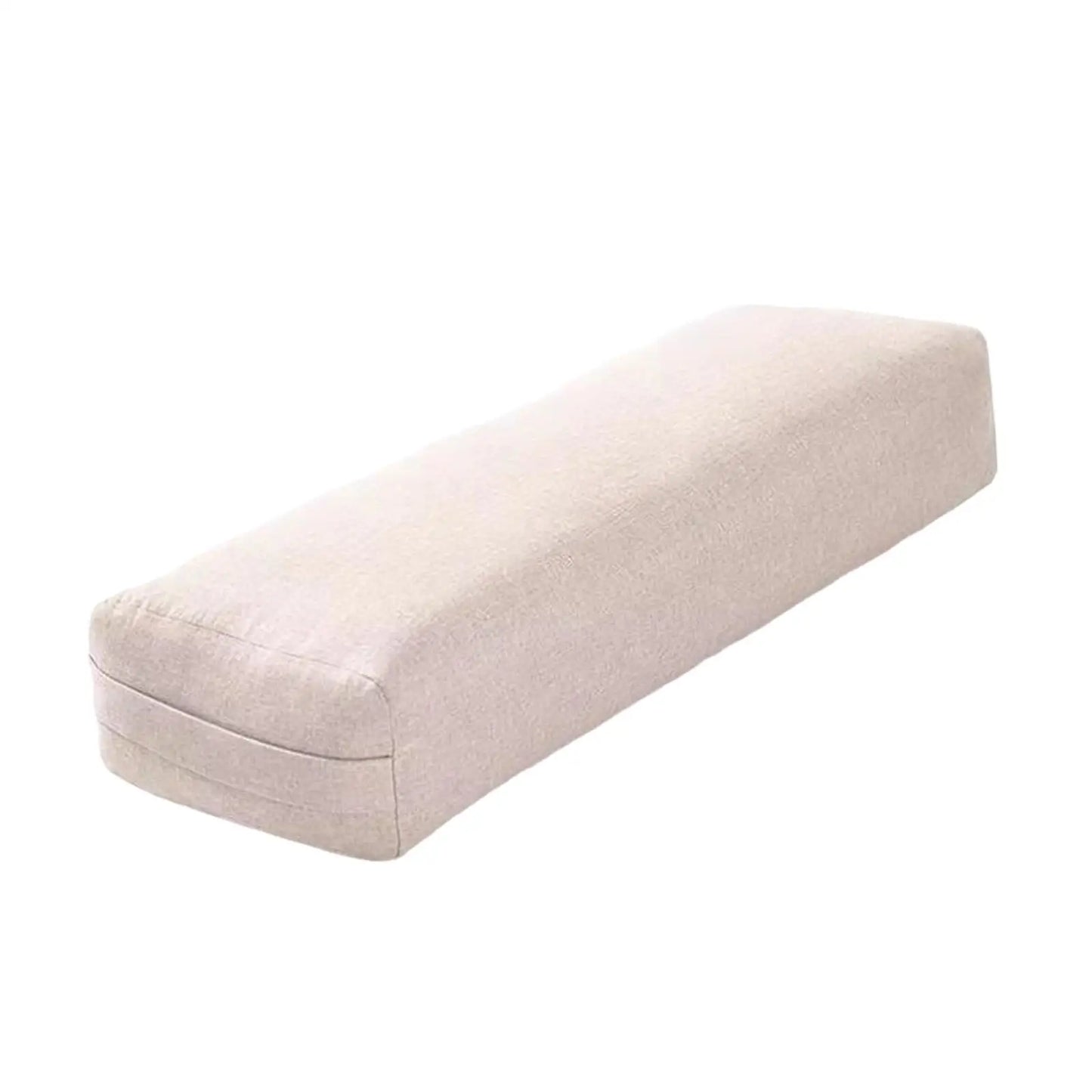 Yoga Bolster Pillow Support Pillow Meditation Pillow Portable with Carrying Handle Yin Yoga Comfort Cushion Prenatal Yoga Pillow
