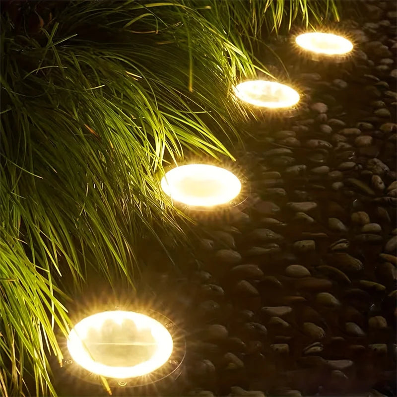 LED Outdoor Solar Power Ground Light