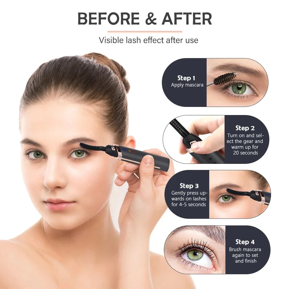 Electric Heated Eyelash Curler