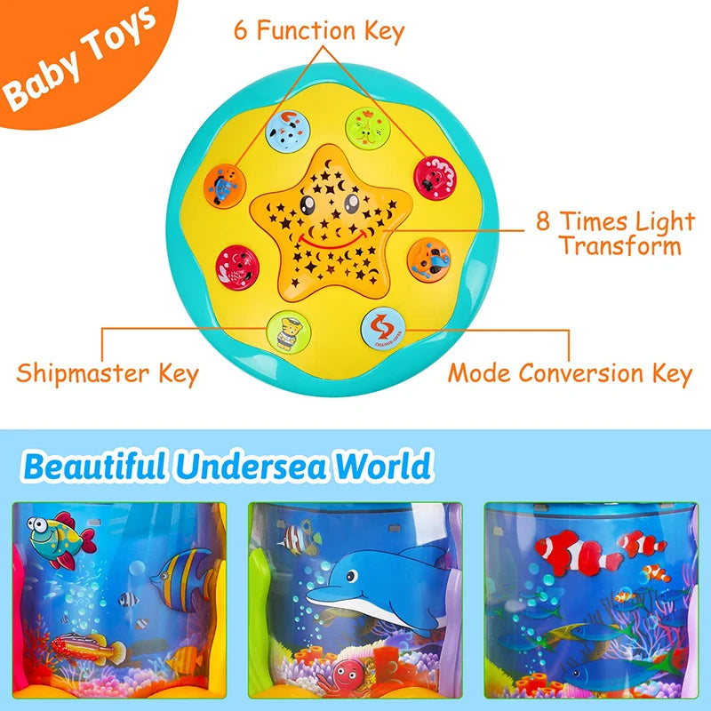 Ocean Light Rotary Projector Toy