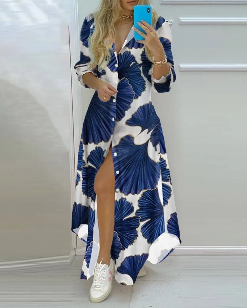 Retro Polo Shirt Dress