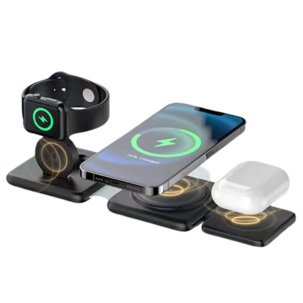 100W 3 in 1 Magnetic Wireless Charger