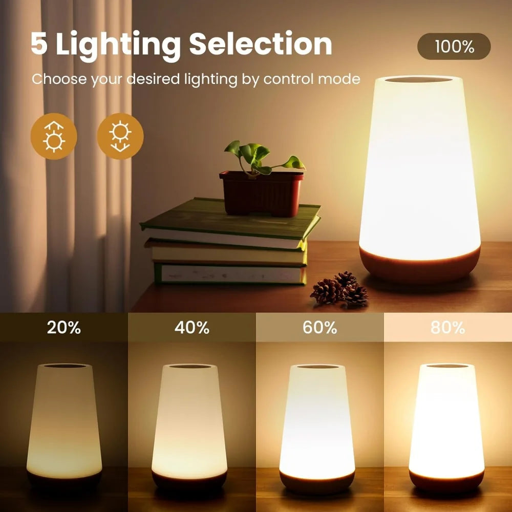 Rechageable Dimmable Touch Lamp Bedroom