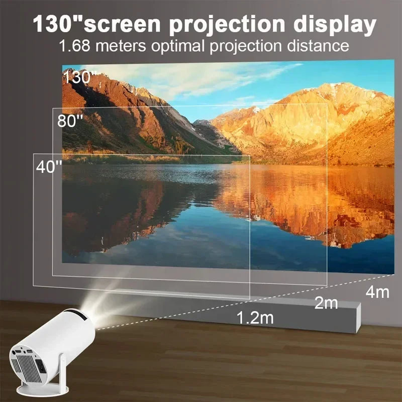 4K Android 11 Projector