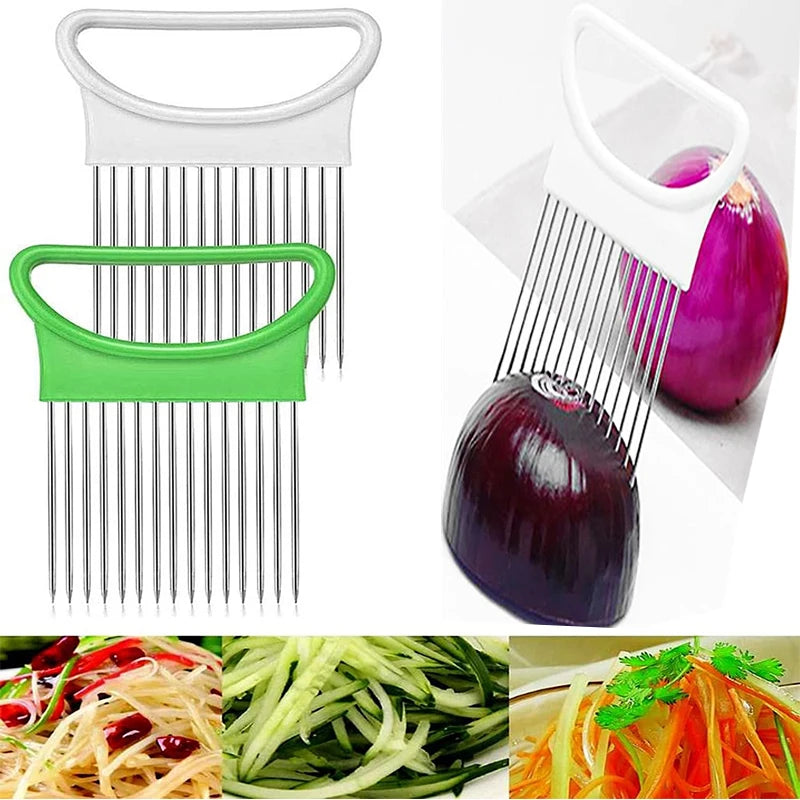 Stainless Steel Onion Holder Slicer