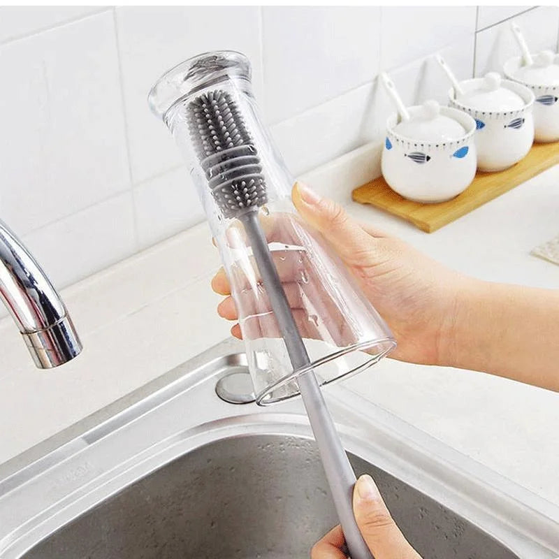 Silicone Milk Bottle Cleaning Brush
