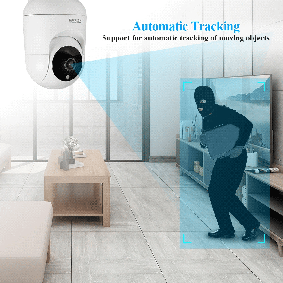 Tuya Smart Home WiFi Surveillance with Automatic Tracking