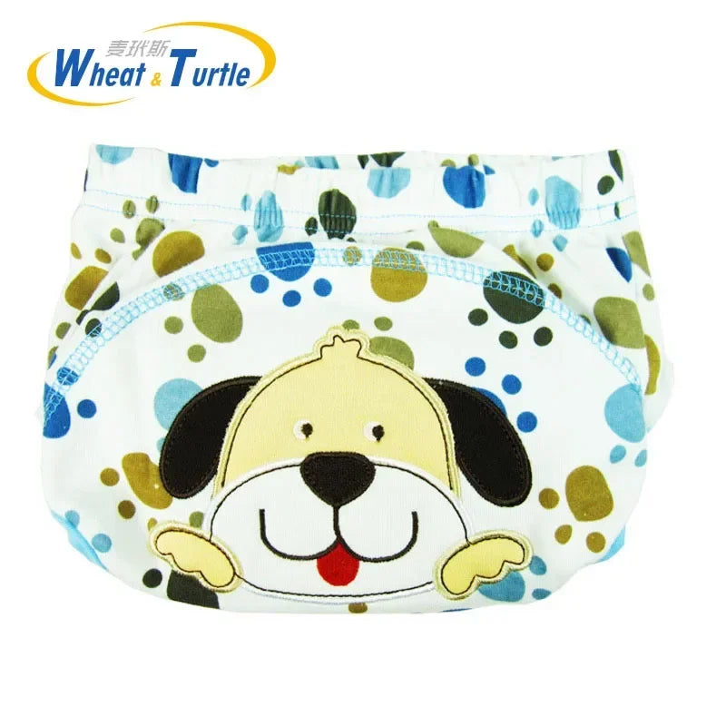 Mother Kids Baby Bare Cloth Diapers Unisex Reusable Washable Infants Children Cotton Training Panties Nappies Changing