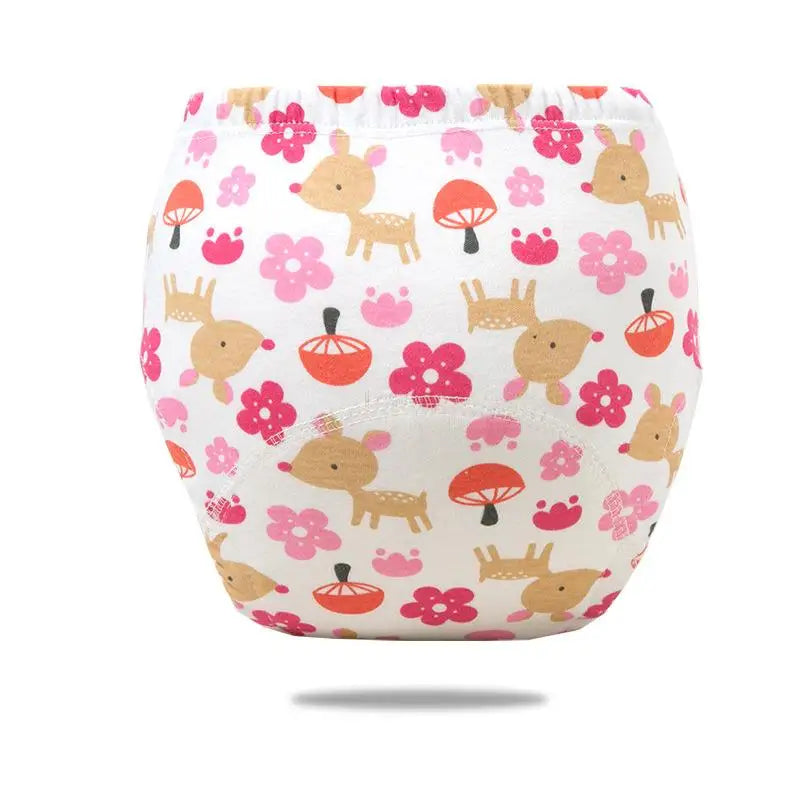 5Pcs/Lot Baby Cloth Diaper Boys Training Pants 6 Layer Waterproof Reusable Cotton Infant Shorts Underwear Girl Nappies Panties