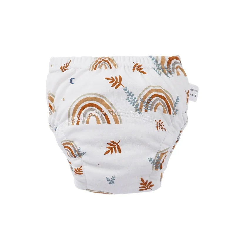Baby Training Pants 6 Layer Reusable Washable Diaper Boys Girls Underwear Shorts Infant Potty Pocket Breathable Nappy Changing