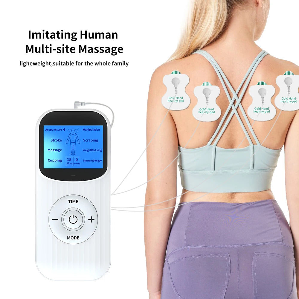 Massager Instrument Meridian Physiotherapy Shoulder Multifunctional Muscle Stimulation Device Type-C Charging Household Digital