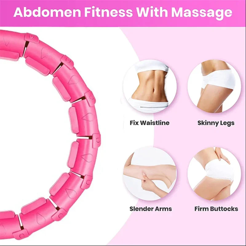 Adjustable 2-in-1 Exercise Hoop