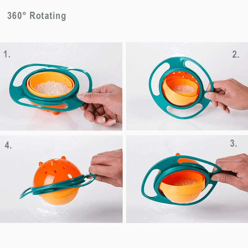 Spill-Proof Feeding Dish