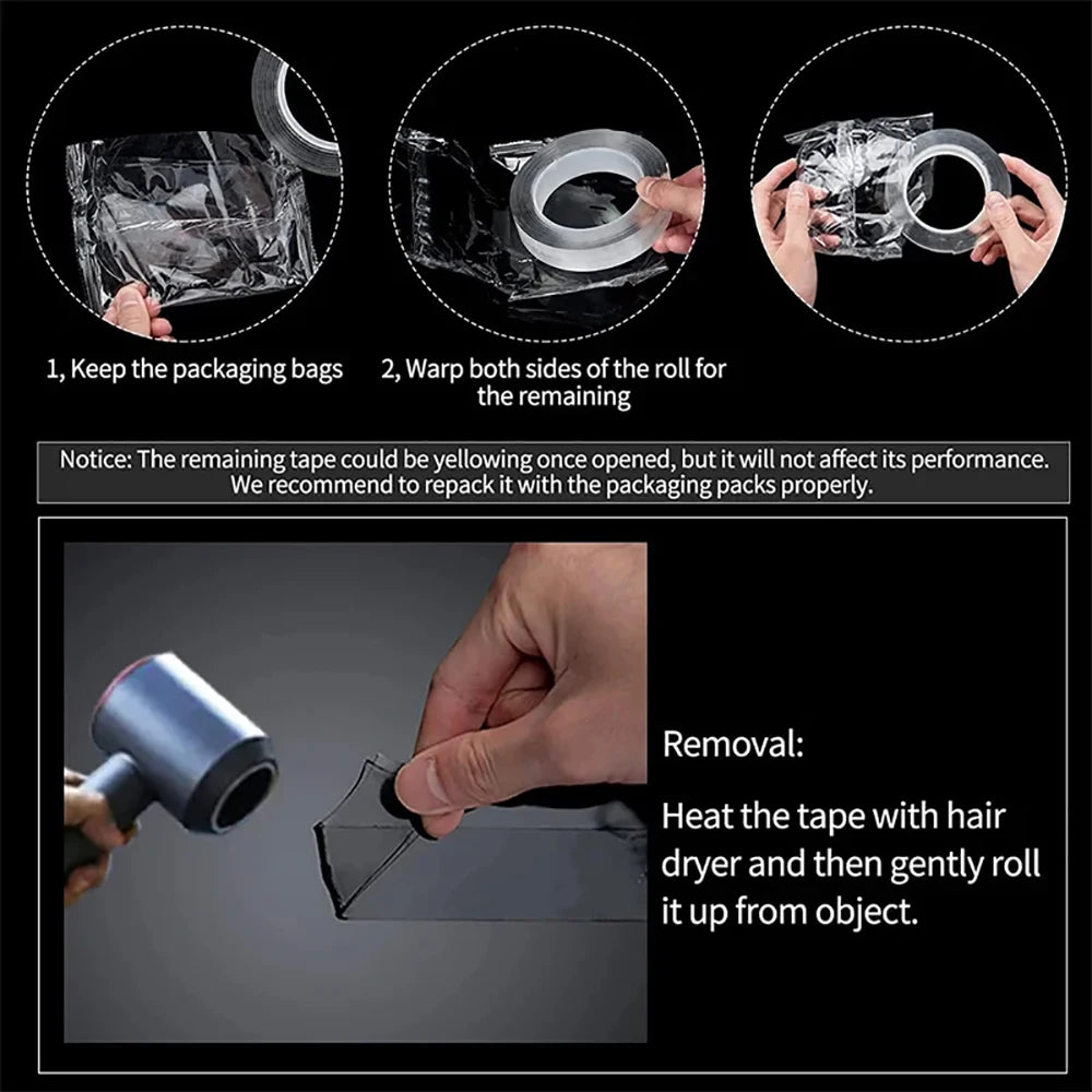 Nano Double Sided Adhesive Tape