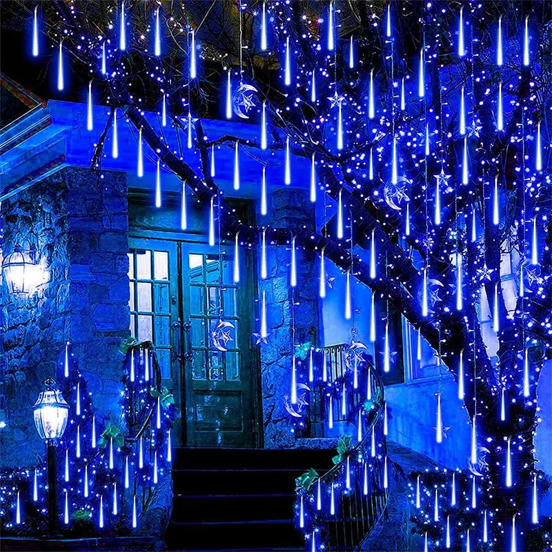 8 Tubes LED Meteor Shower Lights