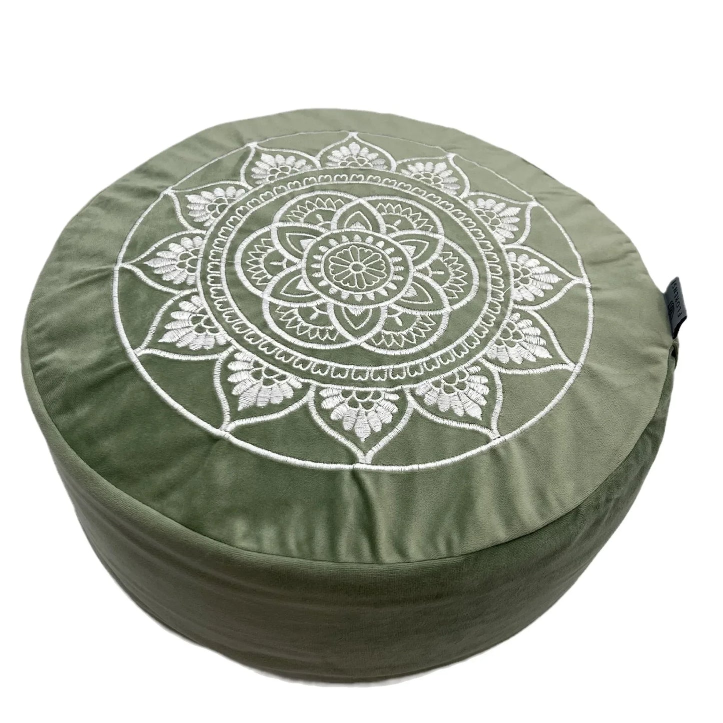 Buckwheat Husk Filled Yoga Throw Pillow Meditation Mat Beginner Yoga Supplies