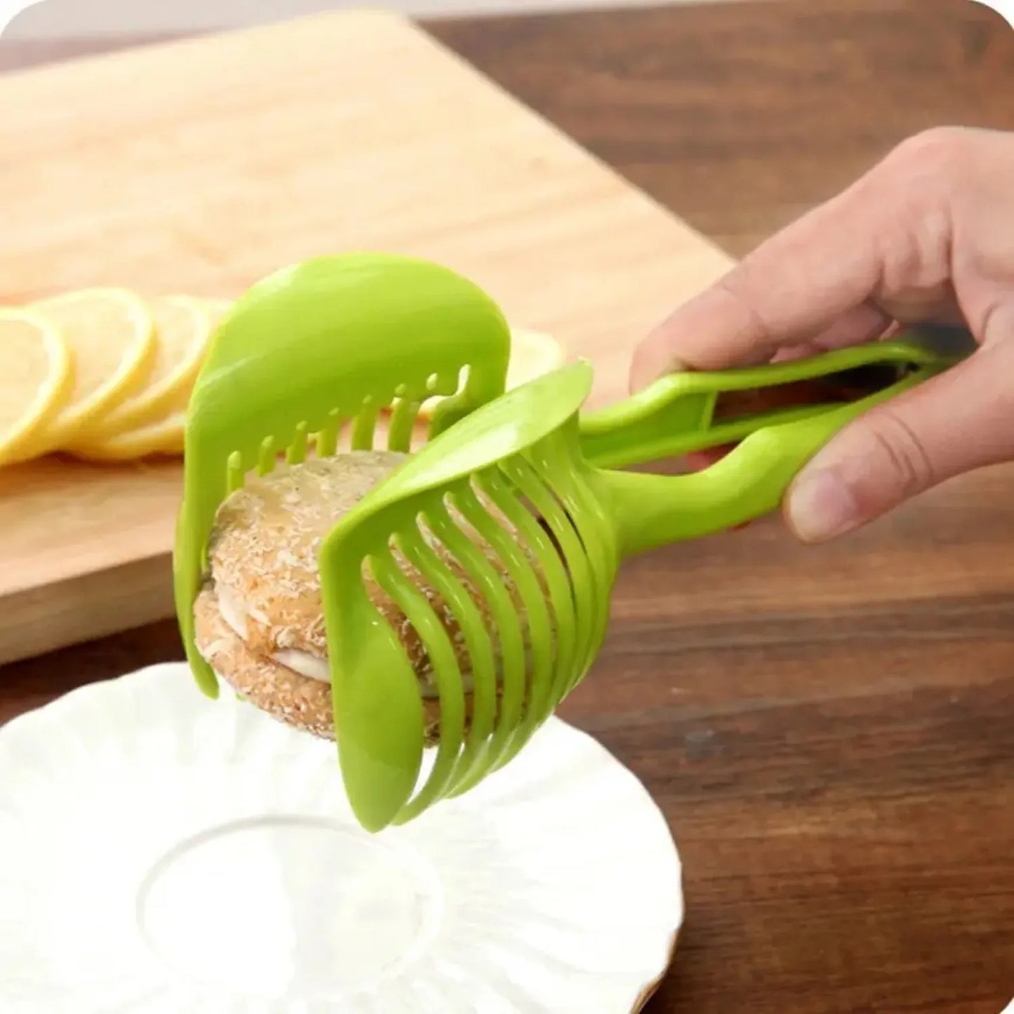Handheld Plastic Potato Slicer Tool
