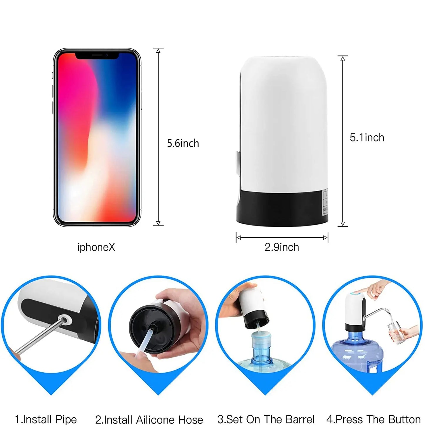 Charging Auto Drink Pump